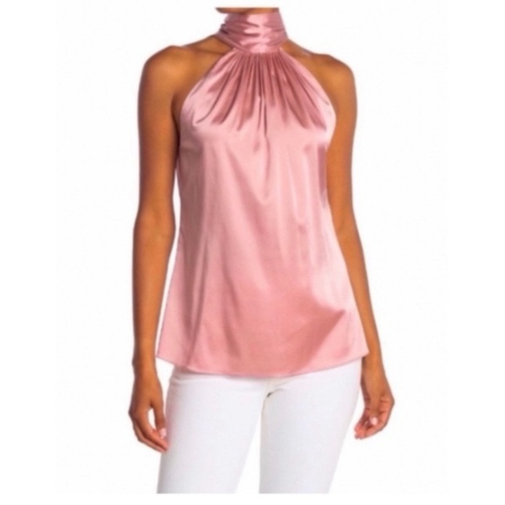 Ramy Brook Lori Silk Halter Top